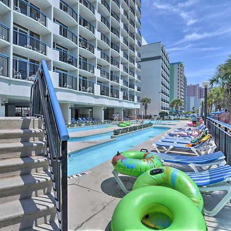 Airy Oceanfront Myrtle Beach Condo With Balcony Kültér fotó