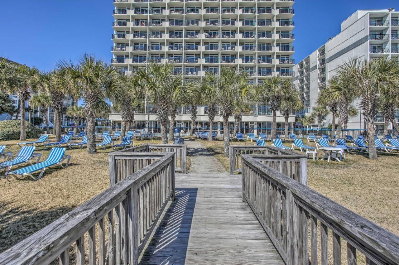 Airy Oceanfront Myrtle Beach Condo With Balcony Kültér fotó