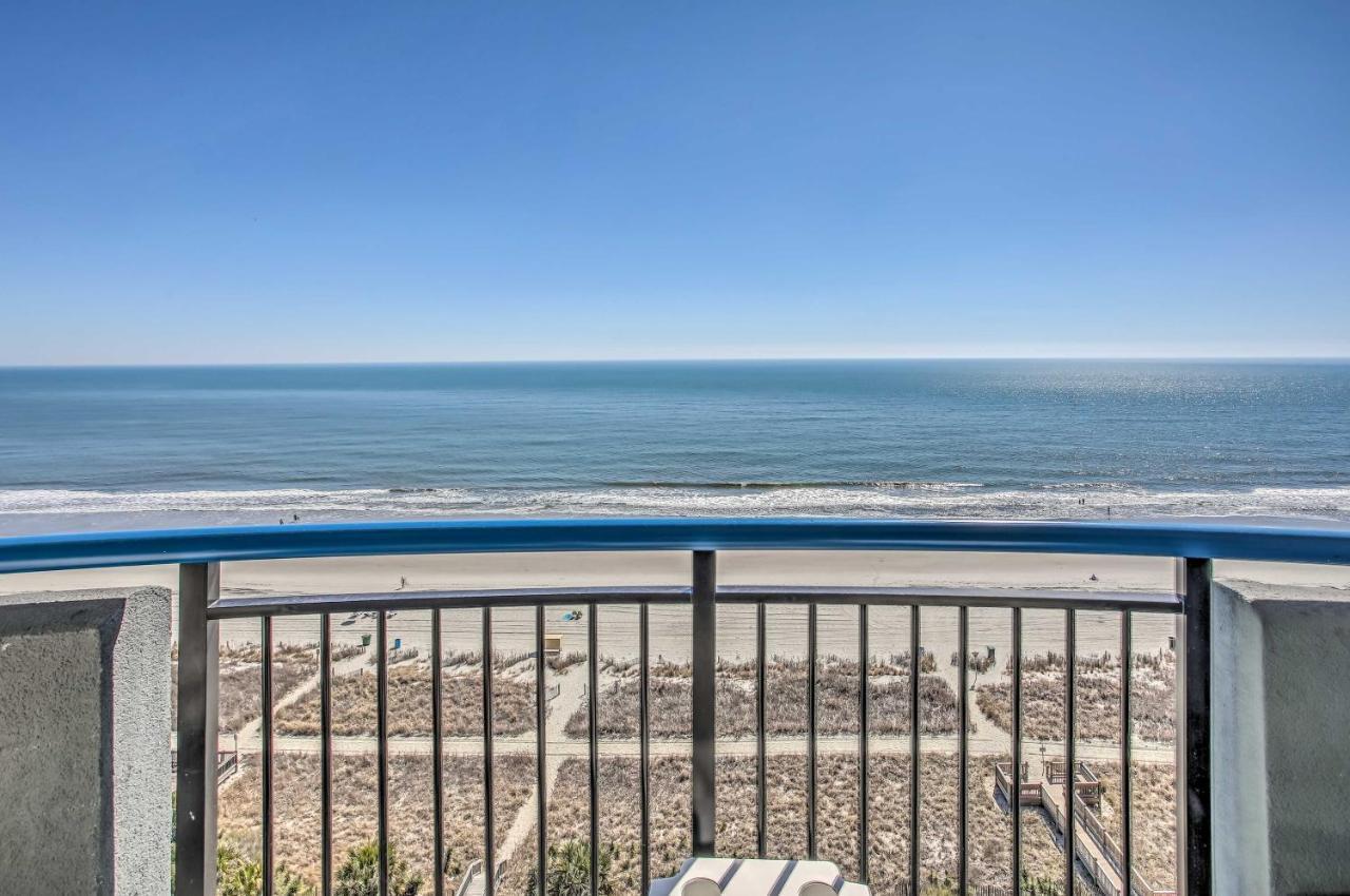 Airy Oceanfront Myrtle Beach Condo With Balcony Kültér fotó