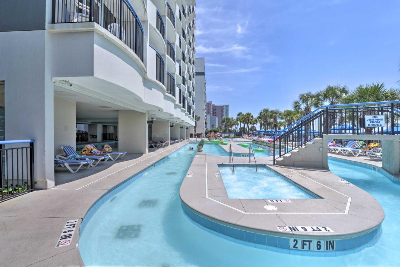 Airy Oceanfront Myrtle Beach Condo With Balcony Kültér fotó