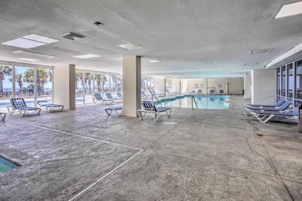 Airy Oceanfront Myrtle Beach Condo With Balcony Kültér fotó