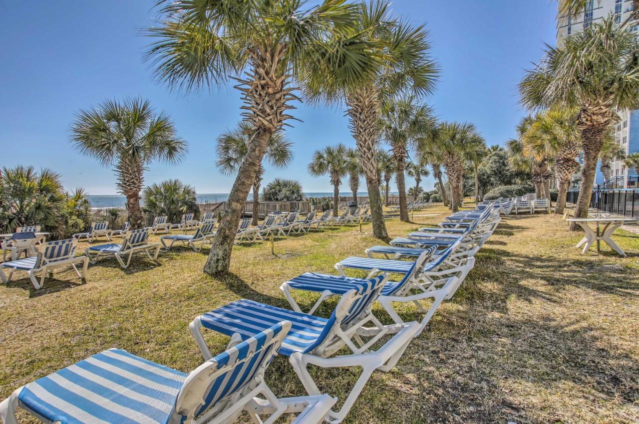 Airy Oceanfront Myrtle Beach Condo With Balcony Kültér fotó