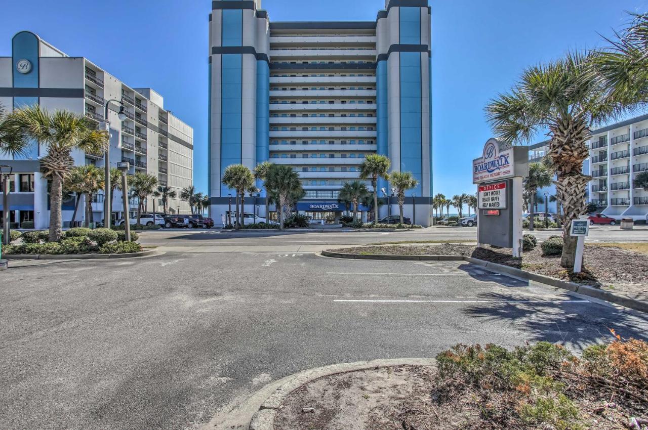 Airy Oceanfront Myrtle Beach Condo With Balcony Kültér fotó