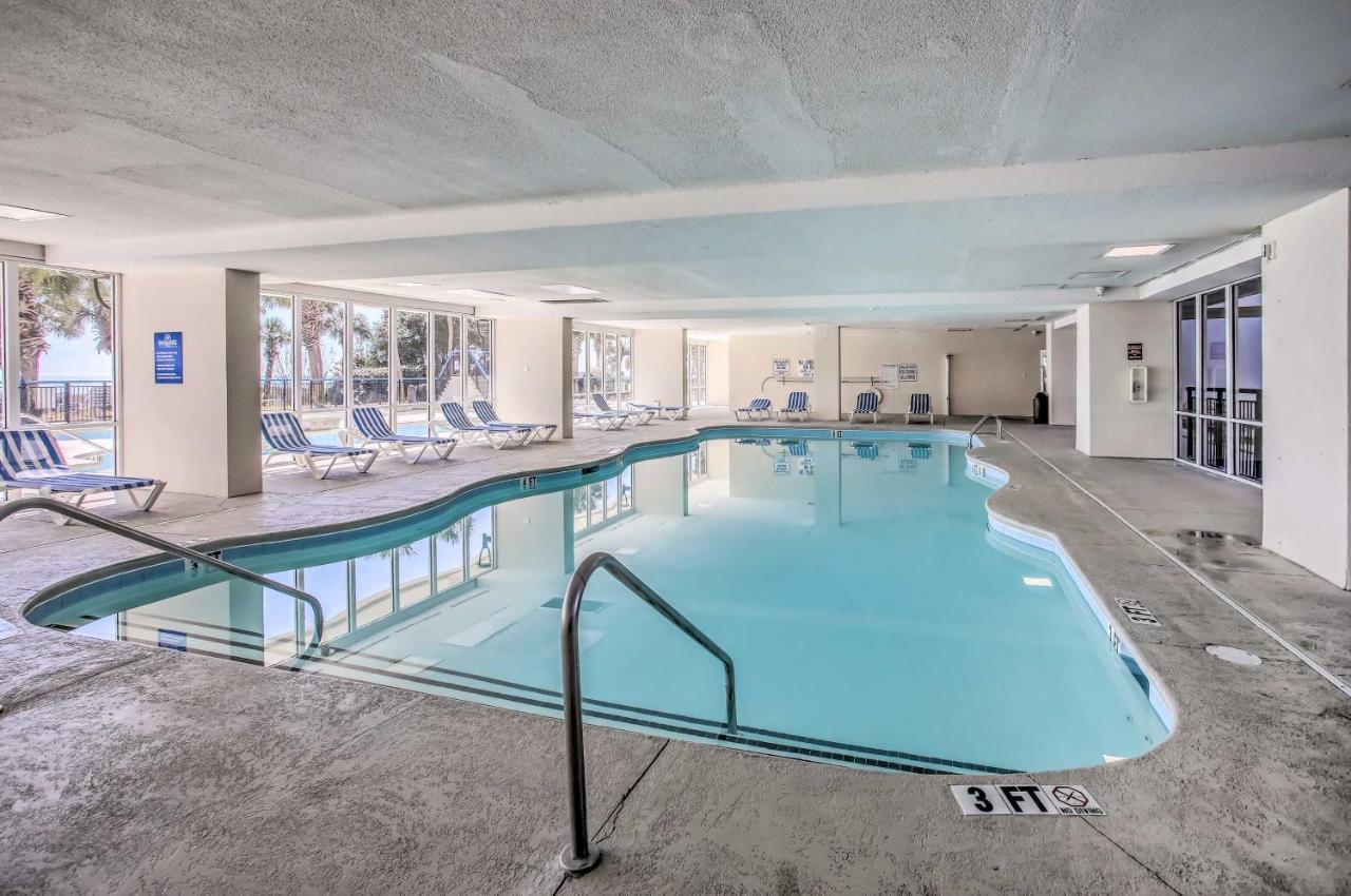 Airy Oceanfront Myrtle Beach Condo With Balcony Kültér fotó